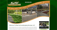 Desktop Screenshot of bradhulllandscaping.com